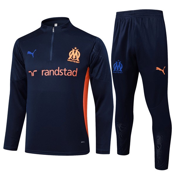 Sudadera De Training Marsella 2024-2025 Azul 2